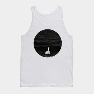 Melancholic Mute Swan Tank Top